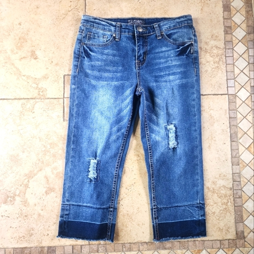 Silver Jeans Blue Cropped Ankle